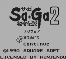 Image n° 1 - screenshots  : SaGa 2 - Hihou Densetsu (V1.0)